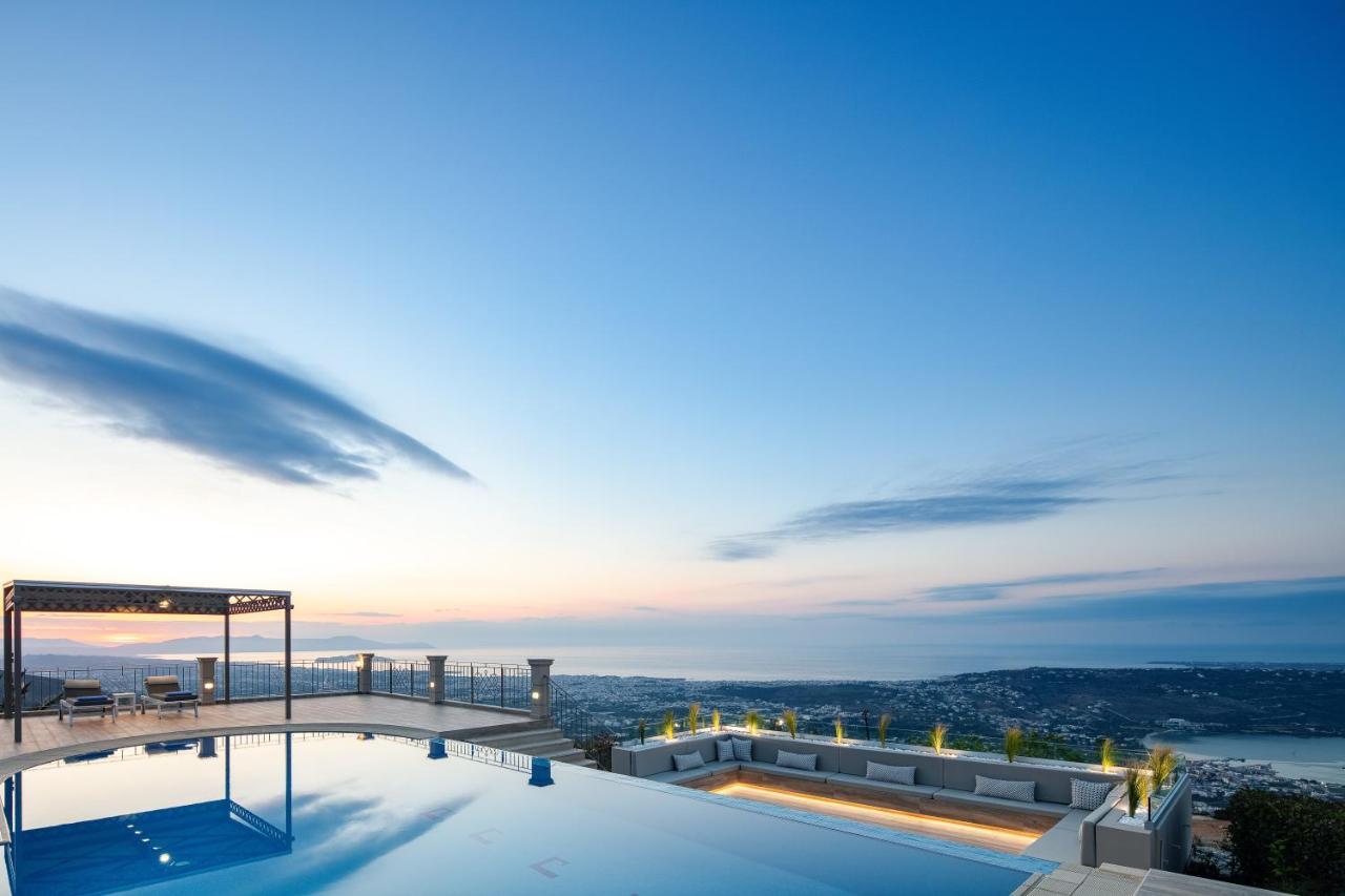 Villa Golden Hill Chania  Exteriör bild