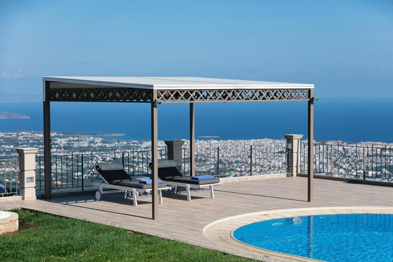 Villa Golden Hill Chania  Exteriör bild