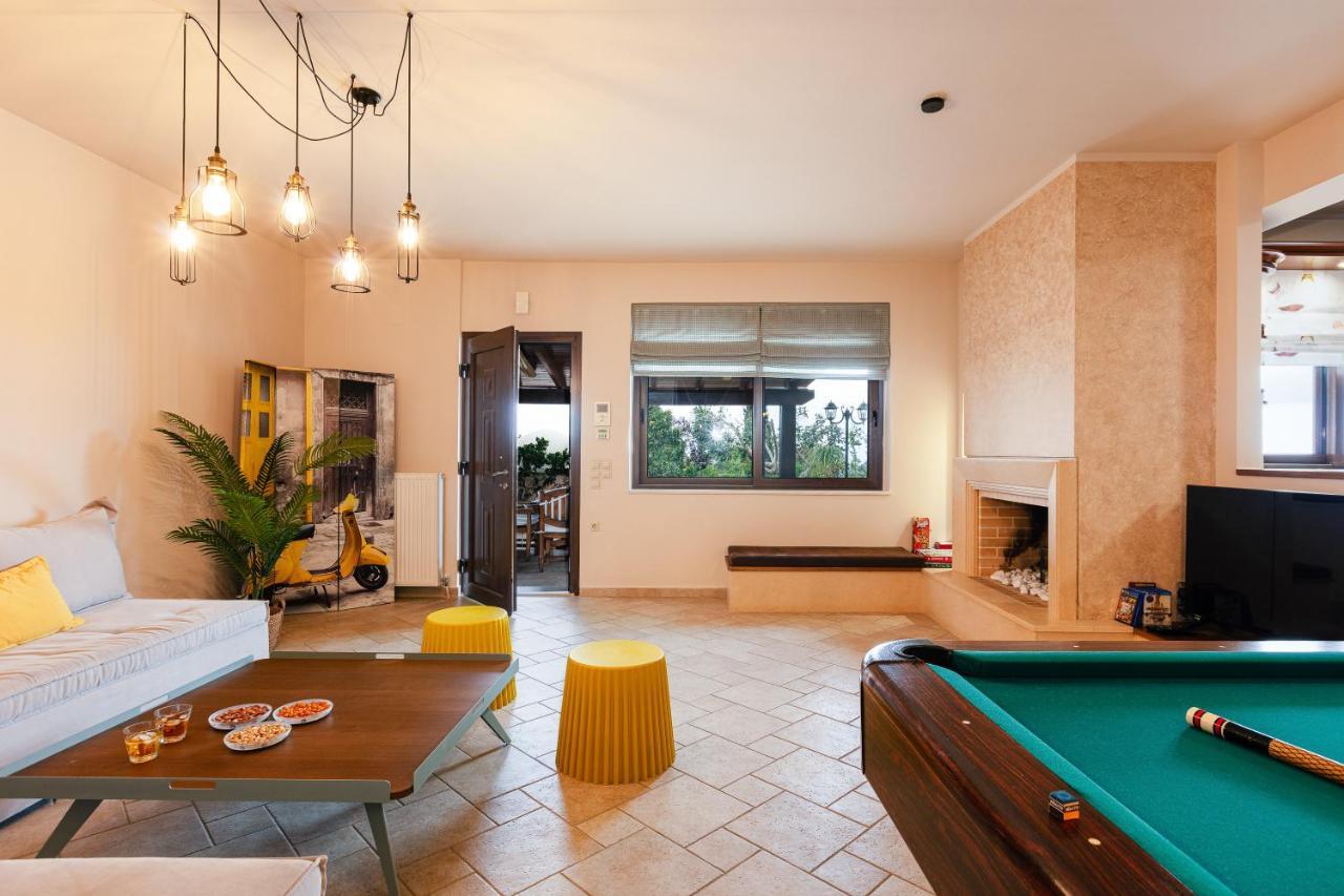 Villa Golden Hill Chania  Exteriör bild