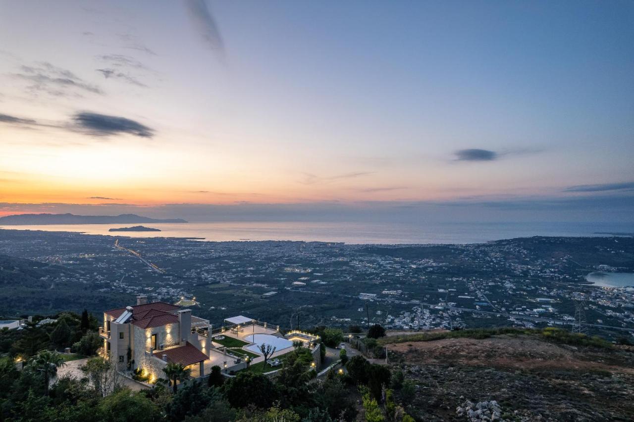 Villa Golden Hill Chania  Exteriör bild