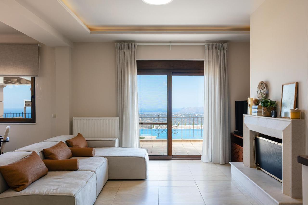 Villa Golden Hill Chania  Exteriör bild