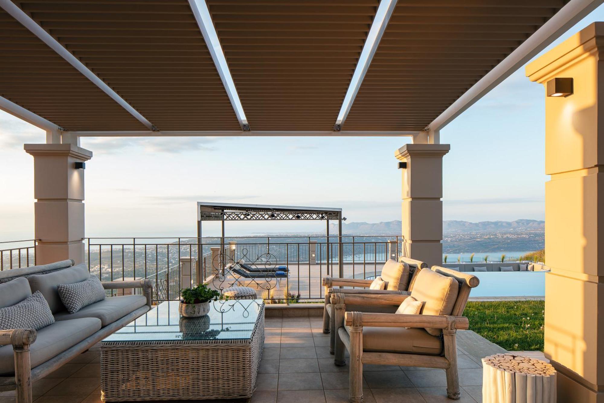 Villa Golden Hill Chania  Exteriör bild